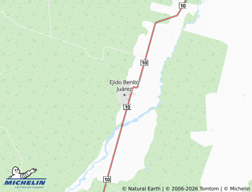 Mappa MICHELIN Benito Juárez - ViaMichelin
