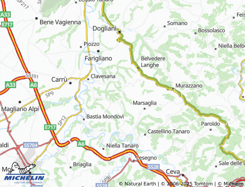 Carte MICHELIN Madonna delle Surie - ViaMichelin