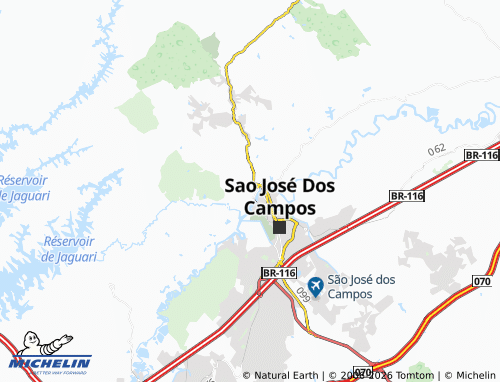 Mapa MICHELIN Jardim Guimarães - ViaMichelin