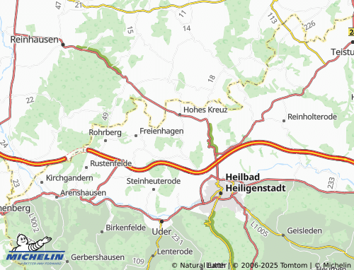 Mappa MICHELIN Streitholz - ViaMichelin
