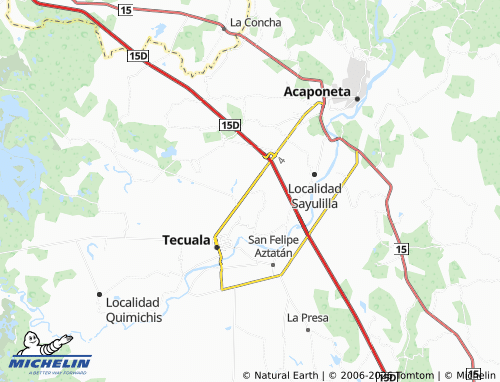 Mappa MICHELIN Agua Verde - ViaMichelin