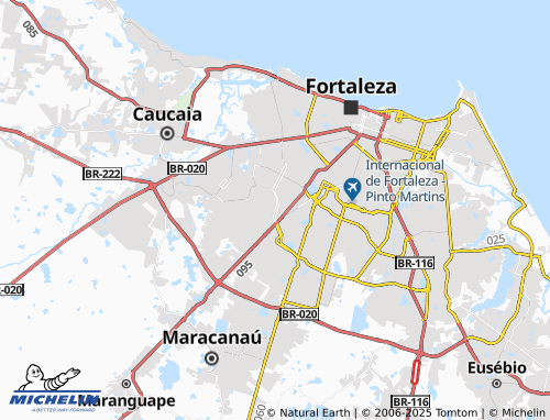 MICHELIN Bonsucesso map - ViaMichelin