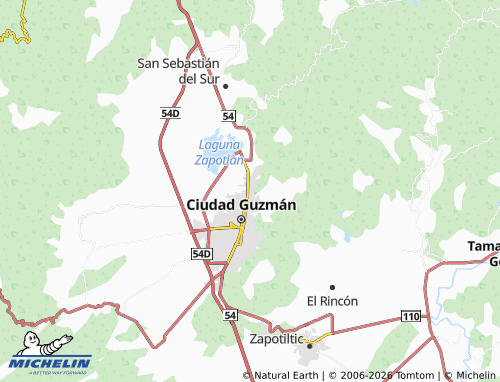 Mappa MICHELIN José María Morelos - ViaMichelin