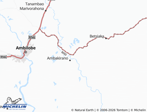 Mappa MICHELIN Anjavimalay - ViaMichelin