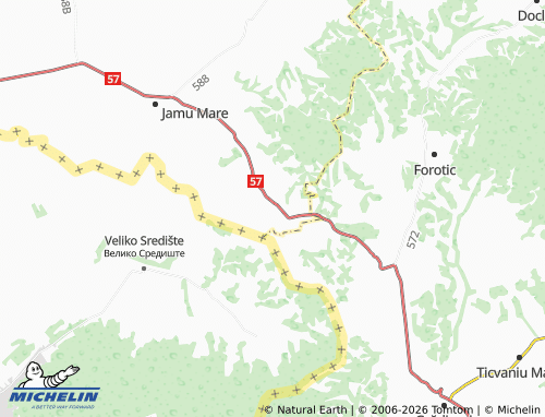 MICHELIN-Landkarte Lățunaș - ViaMichelin