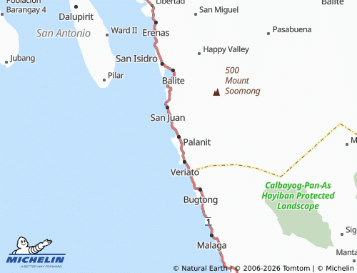Mappa MICHELIN Palanit - ViaMichelin