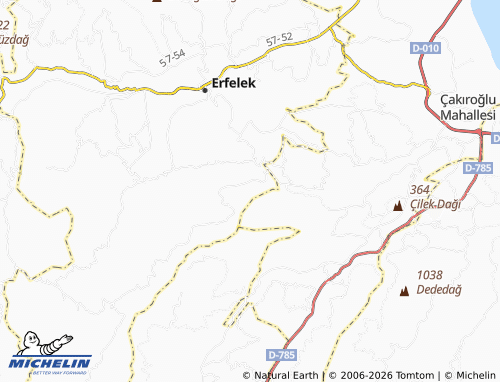 MICHELIN Tombul map - ViaMichelin