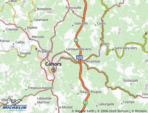 MICHELIN Lamagdelaine map - ViaMichelin