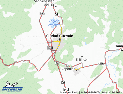 Mappa MICHELIN Pinar de Los Escritores - ViaMichelin