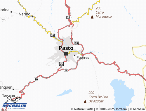 Carte MICHELIN Altos del Campo - ViaMichelin