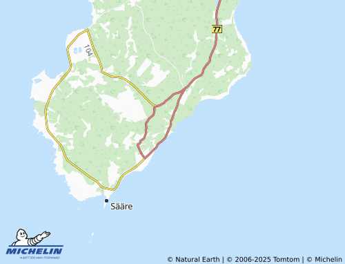MICHELIN Mõntu map - ViaMichelin