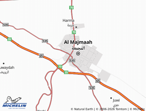 Carte MICHELIN al-Fayha' - ViaMichelin