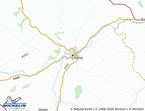 Carte MICHELIN Kelso - ViaMichelin