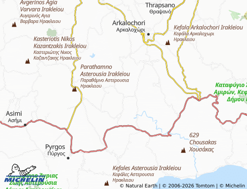 Mapa MICHELIN Drapeti - ViaMichelin
