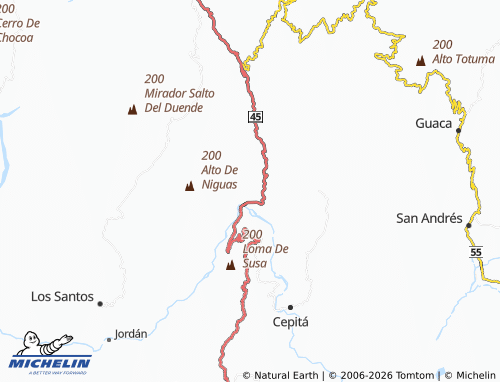 MICHELIN Pescadero map - ViaMichelin