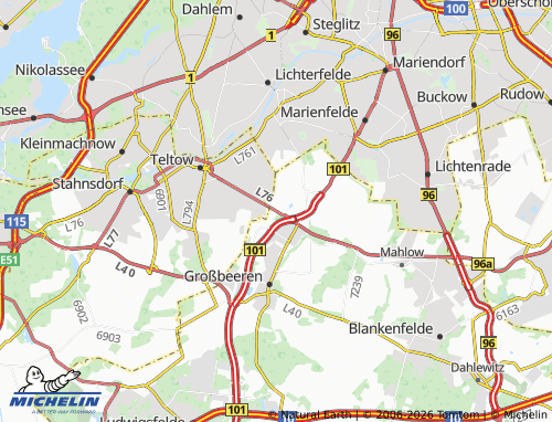 MICHELIN Birkenhain map - ViaMichelin