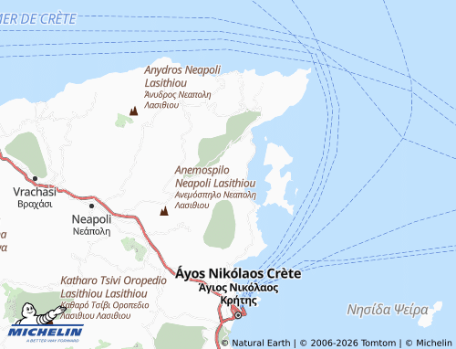 MICHELIN Epano Pines map - ViaMichelin