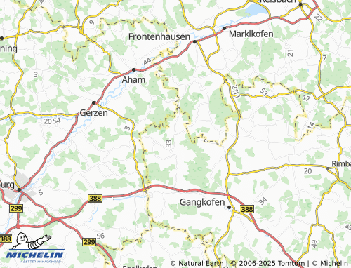 MICHELIN Radlkofen map - ViaMichelin