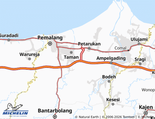 Carte MICHELIN Banjaran - ViaMichelin