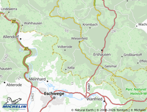 Mappa MICHELIN Pfaffschwende - ViaMichelin