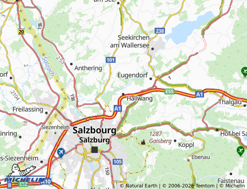 MICHELIN Hallwang map - ViaMichelin