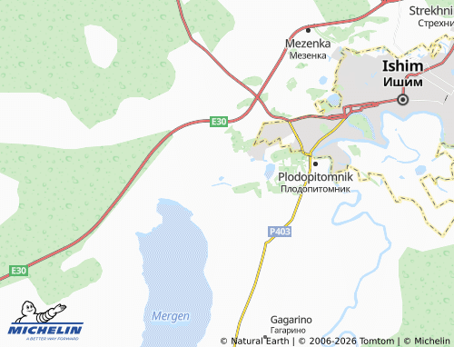 MICHELIN-Landkarte Sorochkina - ViaMichelin