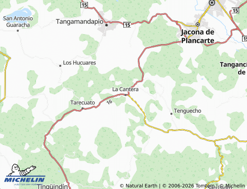 Mapa MICHELIN El Centro, La Cantera - ViaMichelin