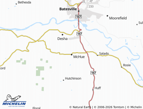 Mapa MICHELIN McHue - ViaMichelin