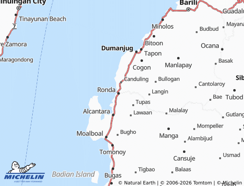MICHELIN Ilaya map - ViaMichelin