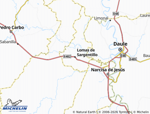 Mappa MICHELIN Lomas de Sargentillo - ViaMichelin
