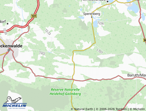 Mapa MICHELIN Schönefeld - ViaMichelin