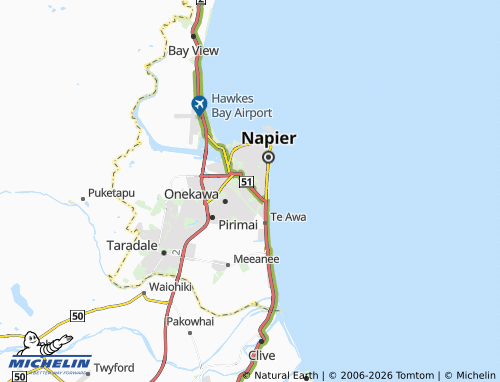 Mapa MICHELIN Marewa - ViaMichelin