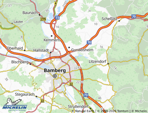 Mappa MICHELIN Lichteneiche - ViaMichelin