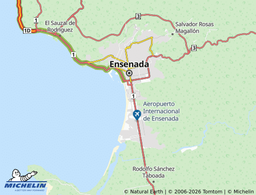 Mapa MICHELIN Punta Banda II - ViaMichelin