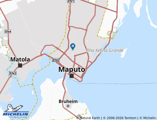 Mapa MICHELIN Maxaquene B - ViaMichelin