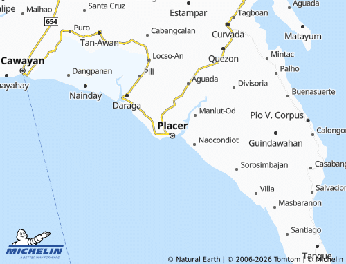 Mappa MICHELIN Poblacion - ViaMichelin