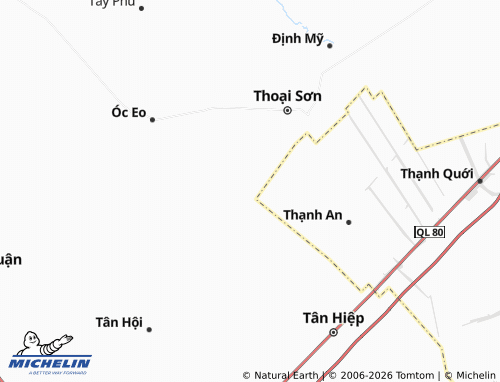 Mapa MICHELIN Bình Thành - ViaMichelin