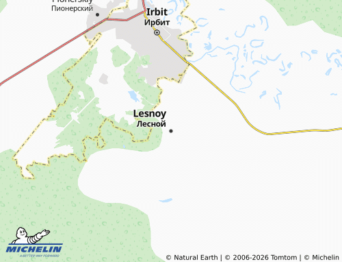MICHELIN-Landkarte Lesnoy - ViaMichelin