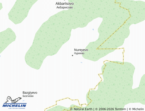 MICHELIN-Landkarte Nureyevo - ViaMichelin