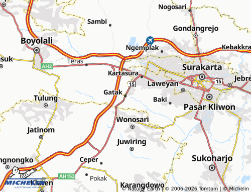 Carte MICHELIN Gatak - ViaMichelin