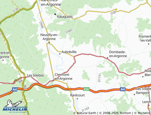 MICHELIN Parois map - ViaMichelin
