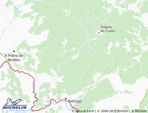 MICHELIN Froxán map - ViaMichelin