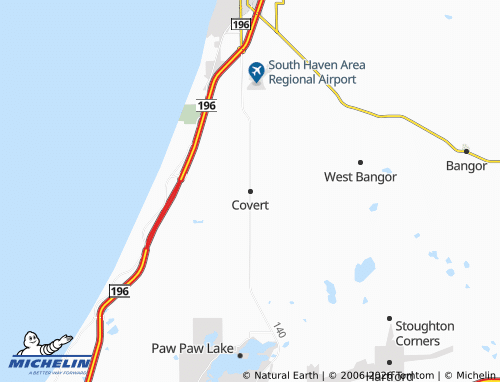 Mapa MICHELIN Covert - ViaMichelin