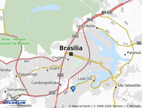 Mappa MICHELIN Brasilia - ViaMichelin