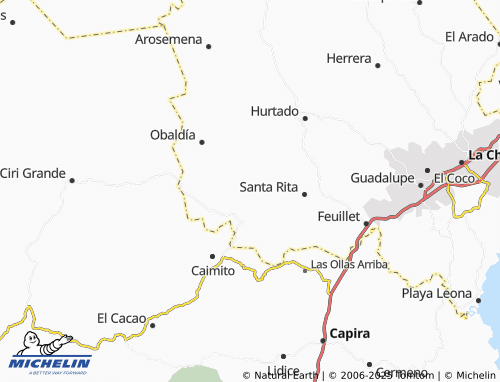 MICHELIN Los Díaz map - ViaMichelin