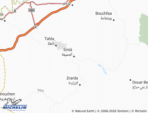 MICHELIN al-Samee'ah map - ViaMichelin