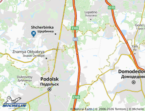 Carte MICHELIN Borisovka - ViaMichelin
