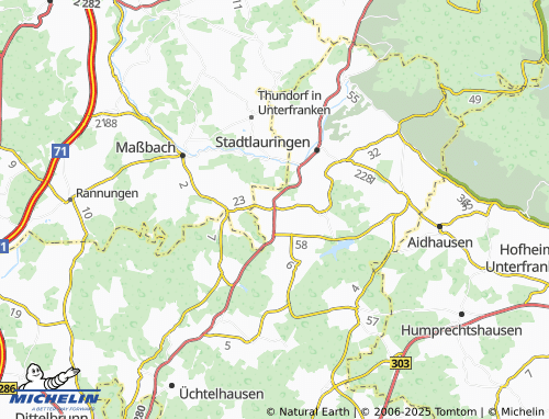 Carte MICHELIN Ballingshausen - ViaMichelin