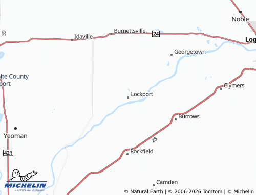 Carte MICHELIN Lockport - ViaMichelin
