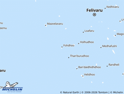 Mappa MICHELIN Fohdhoo - ViaMichelin